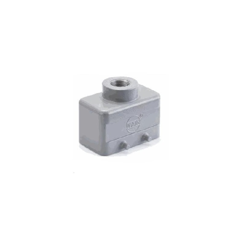 Capot 10B, Aluminium moulé sous pression, Alliage de zinc moulé, IP65, Sortie verticale, PG16